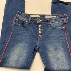 Pilcro by Anthropologie Relaxed Straight Jeans, EUC, Size 25